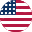 deslizador de la bandera de Estados Unidos